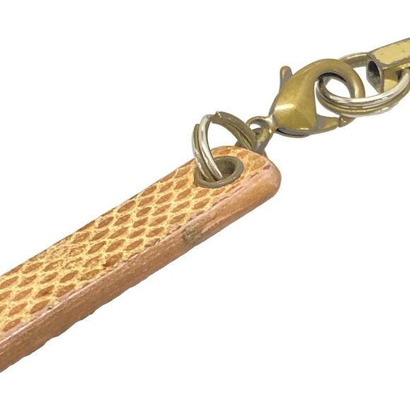 Auth GUCCI - Beige Gold Leather Hardware 17 - Picture 7 of 7